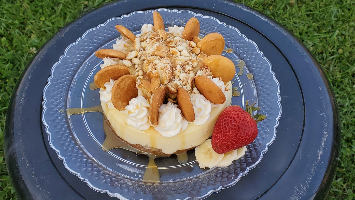Bannana Pudding Cheesecake Slice